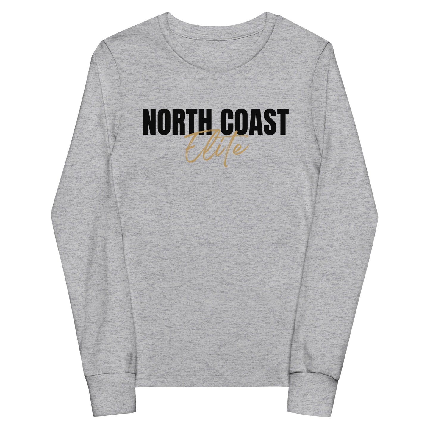 Performance | Youth Long Sleeve T-Shirt | North Coast Elite Inc | Script Logo