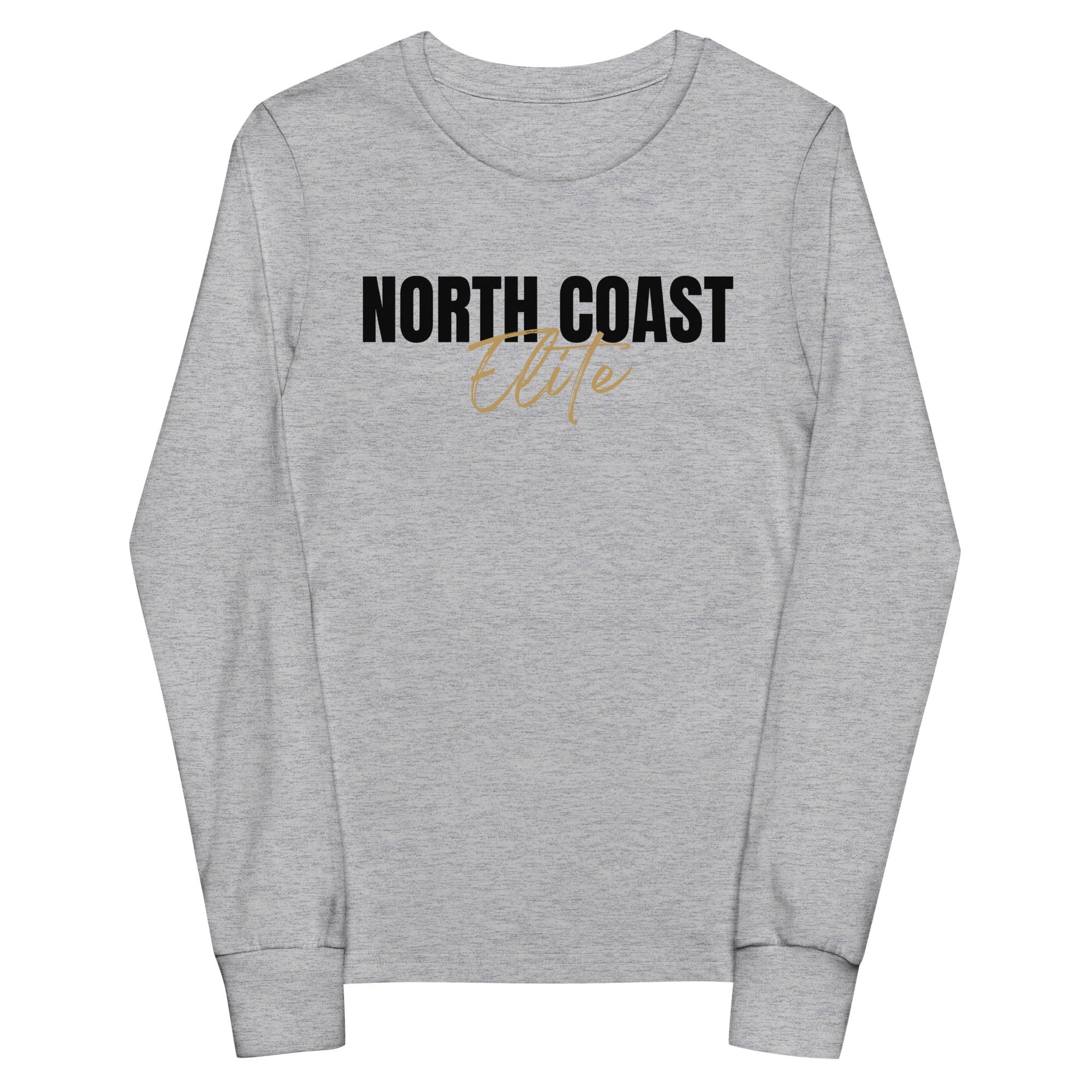 Performance | Youth Long Sleeve T-Shirt | North Coast Elite Inc | Script Logo
