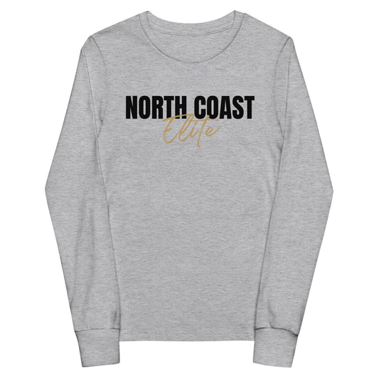 Performance | Youth Long Sleeve T-Shirt | North Coast Elite Inc | Script Logo