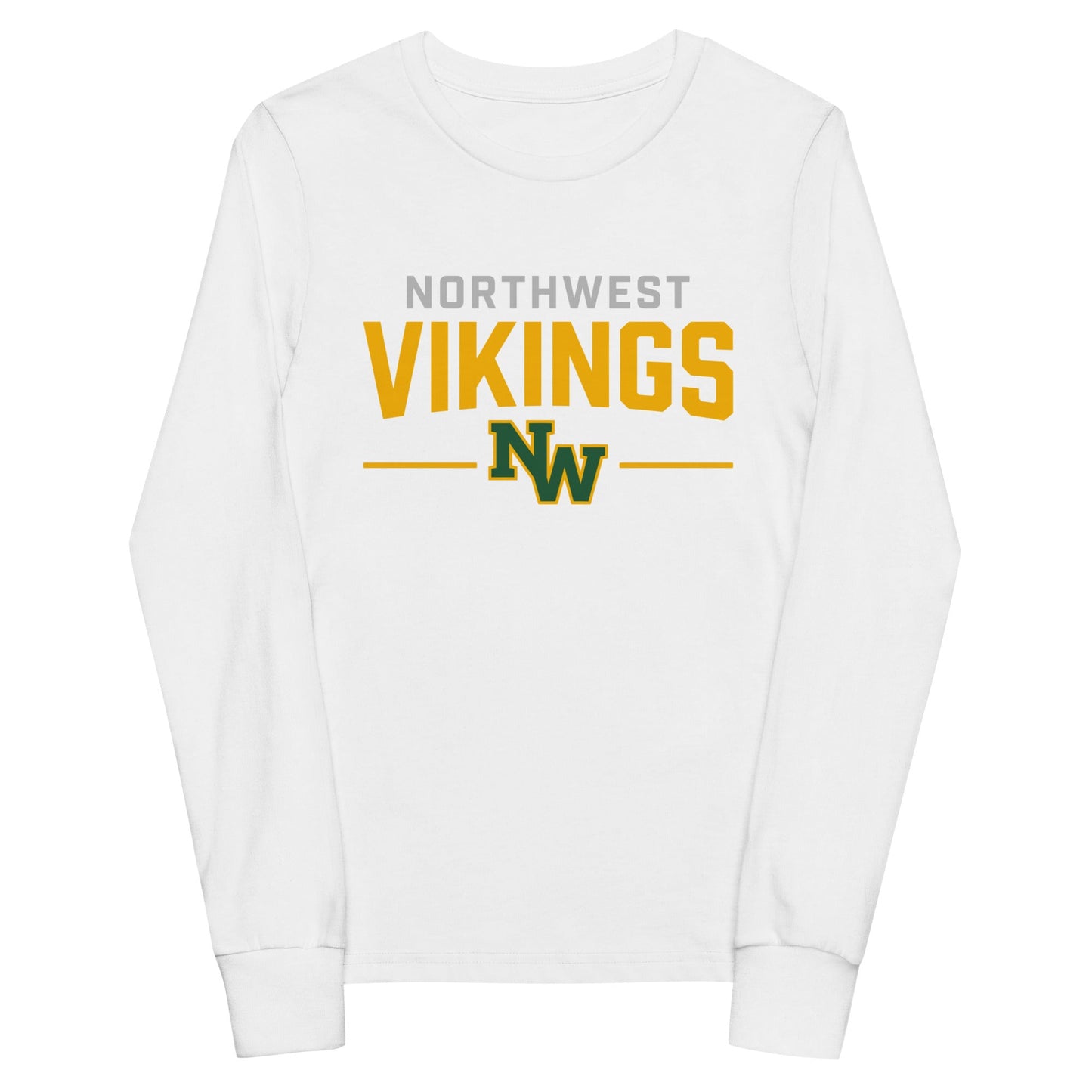 Performance | Youth Long Sleeve T-Shirt | Northwest High School | Vikings Logo