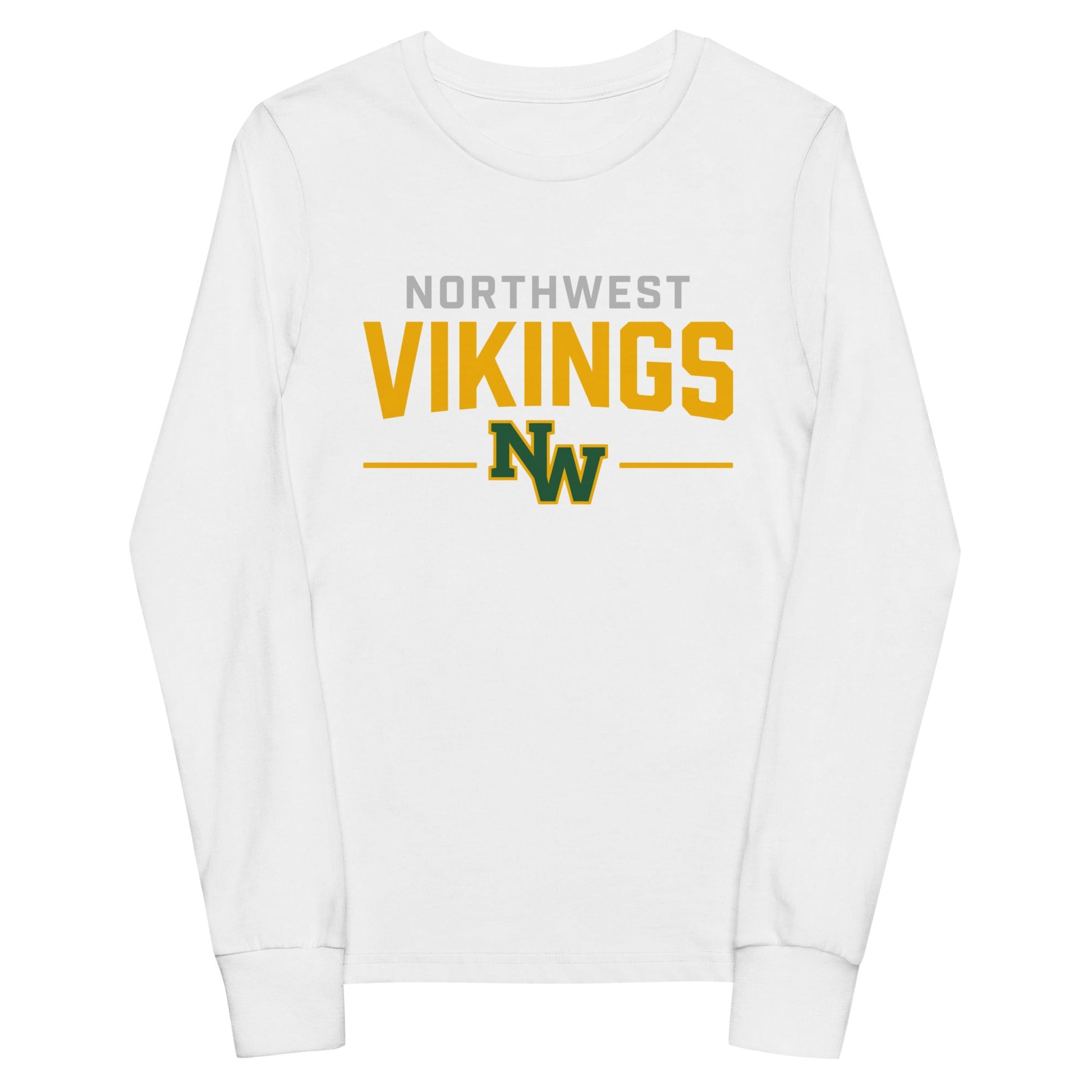 Performance | Youth Long Sleeve T-Shirt | Northwest High School | Vikings Logo