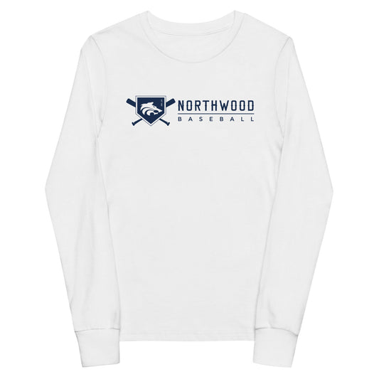 Performance | Youth Long Sleeve T-Shirt | Northwood High School Baseball | Valor Logo