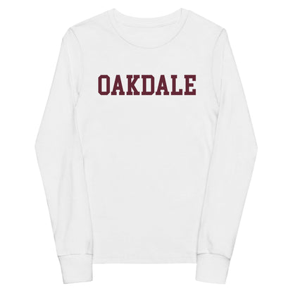 Performance | Youth Long Sleeve T-Shirt | Oakdale Youth League | Script Logo