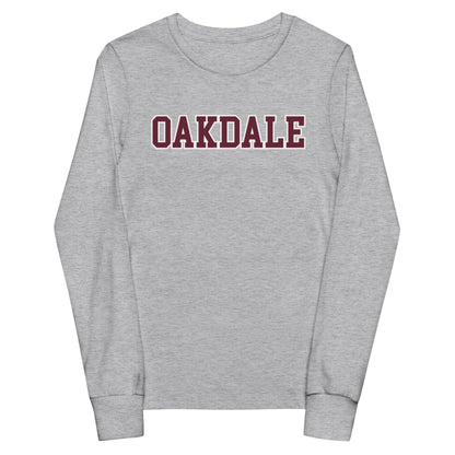 Performance | Youth Long Sleeve T-Shirt | Oakdale Youth League | Script Logo