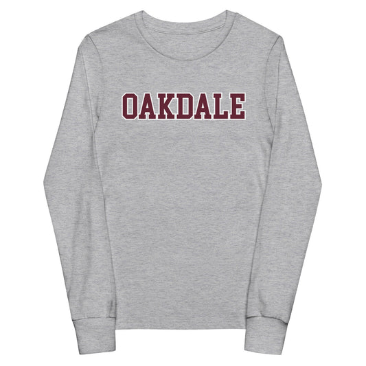 Performance | Youth Long Sleeve T-Shirt | Oakdale Youth League | Script Logo