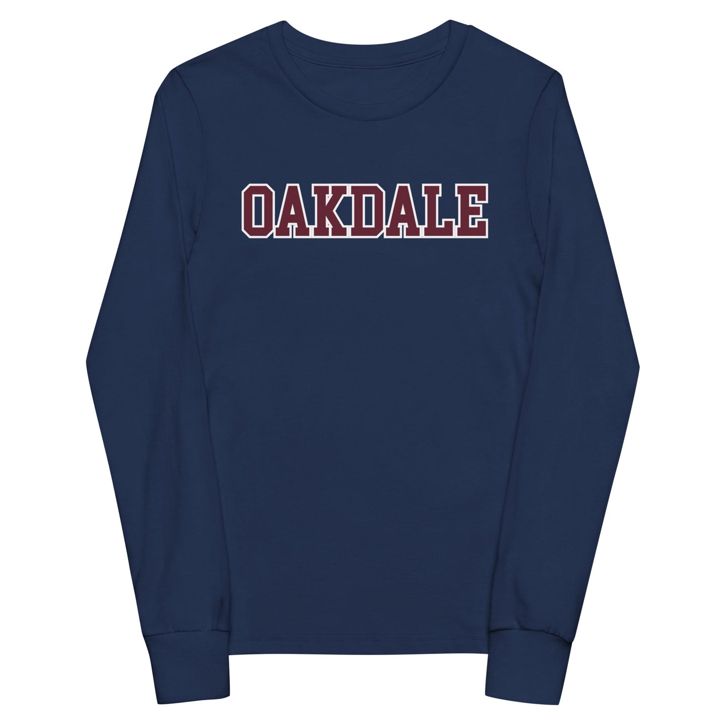 Performance | Youth Long Sleeve T-Shirt | Oakdale Youth League | Script Logo