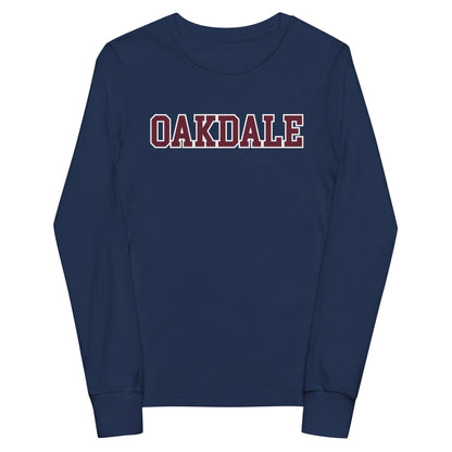 Performance | Youth Long Sleeve T-Shirt | Oakdale Youth League | Script Logo