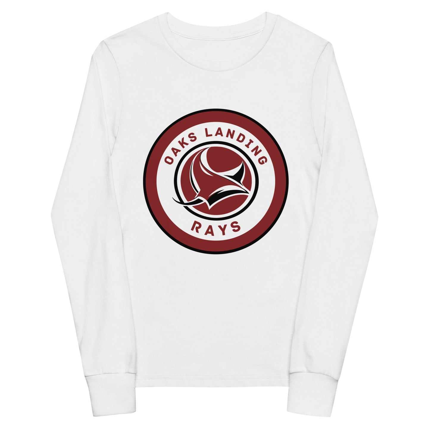 Performance | Youth Long Sleeve T-Shirt | OAKS LANDING RAYS | Badge Logo