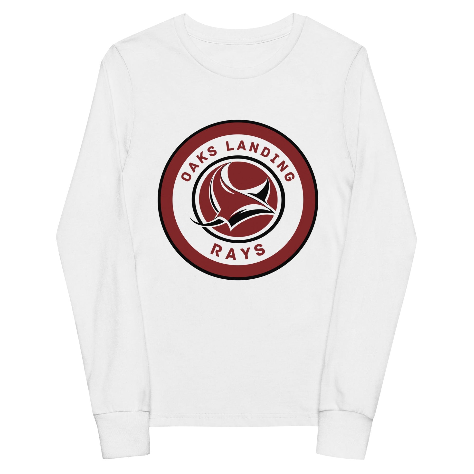 Performance | Youth Long Sleeve T-Shirt | OAKS LANDING RAYS | Badge Logo