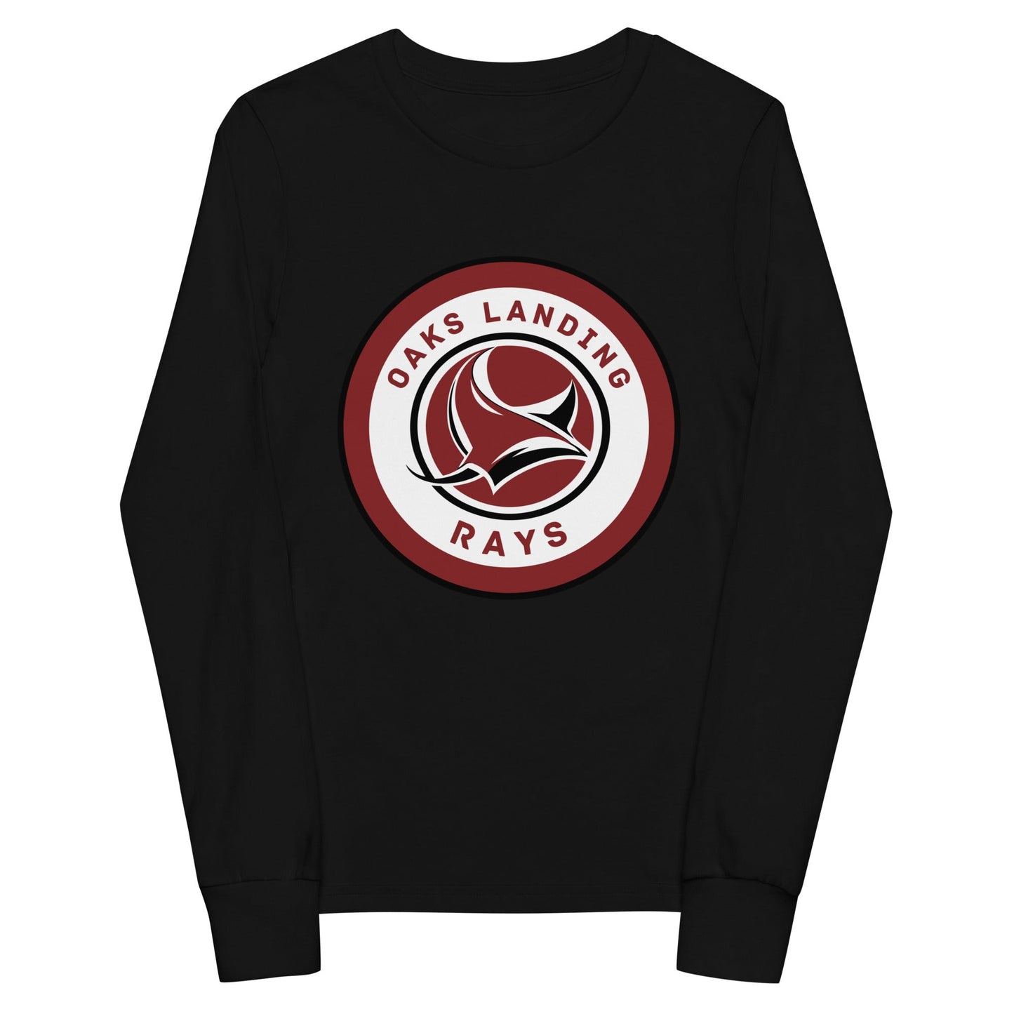 Performance | Youth Long Sleeve T-Shirt | OAKS LANDING RAYS | Badge Logo