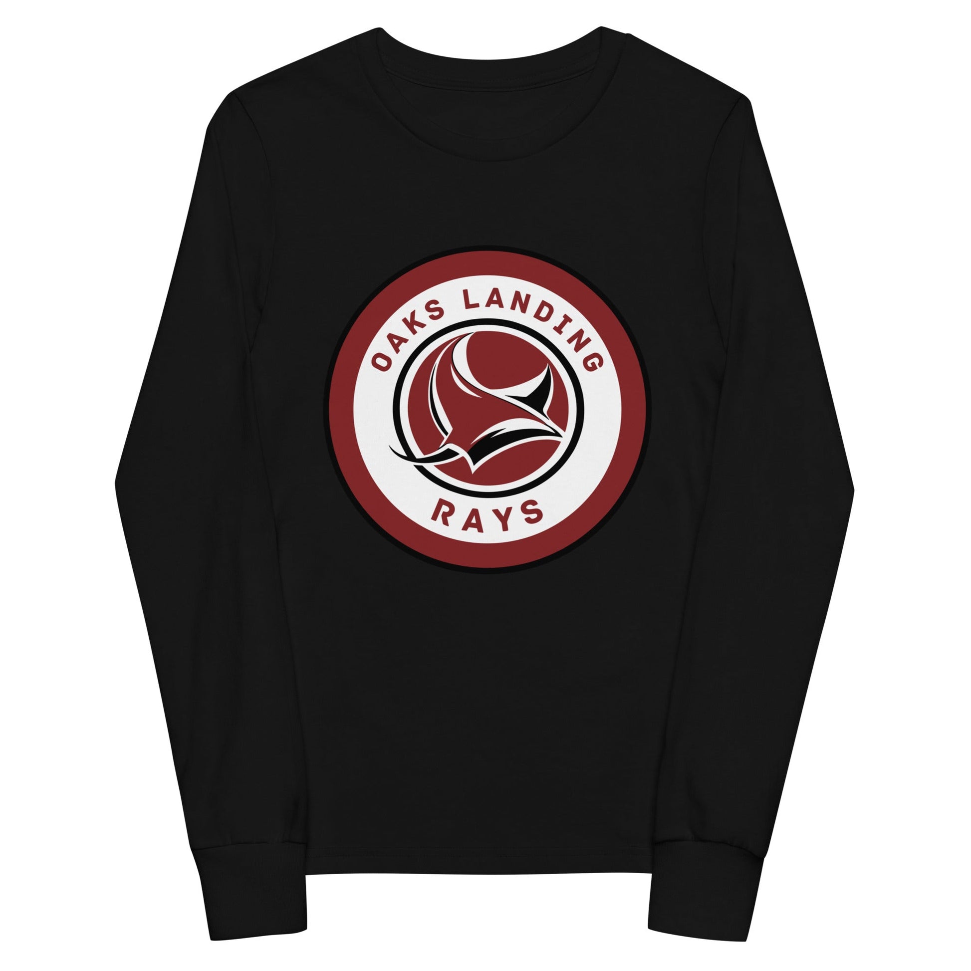 Performance | Youth Long Sleeve T-Shirt | OAKS LANDING RAYS | Badge Logo