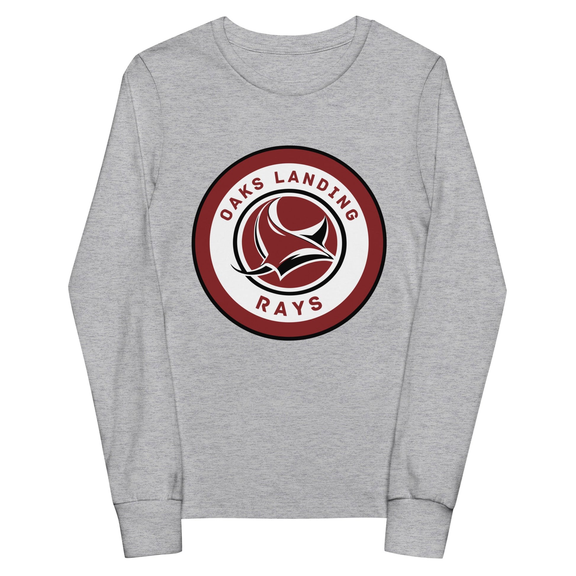 Performance | Youth Long Sleeve T-Shirt | OAKS LANDING RAYS | Badge Logo