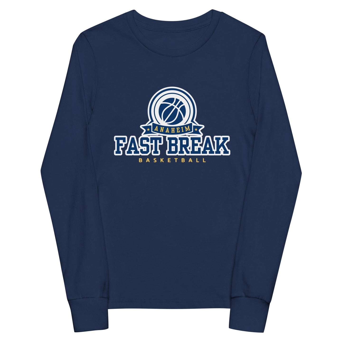 Performance | Youth Long Sleeve T-Shirt | OC FASTBREAK | Fast Break Logo