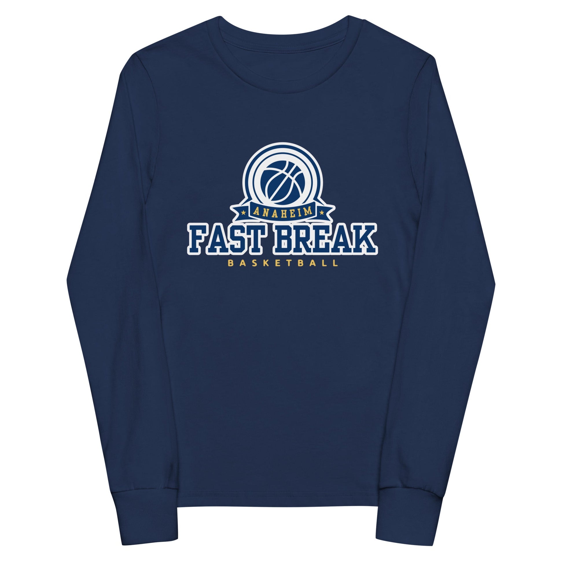 Performance | Youth Long Sleeve T-Shirt | OC FASTBREAK | Fast Break Logo