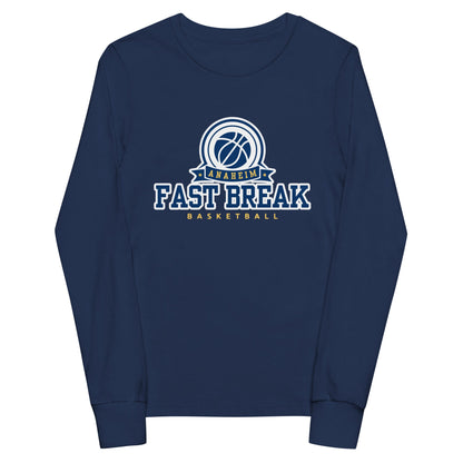 Performance | Youth Long Sleeve T-Shirt | OC FASTBREAK | Fast Break Logo