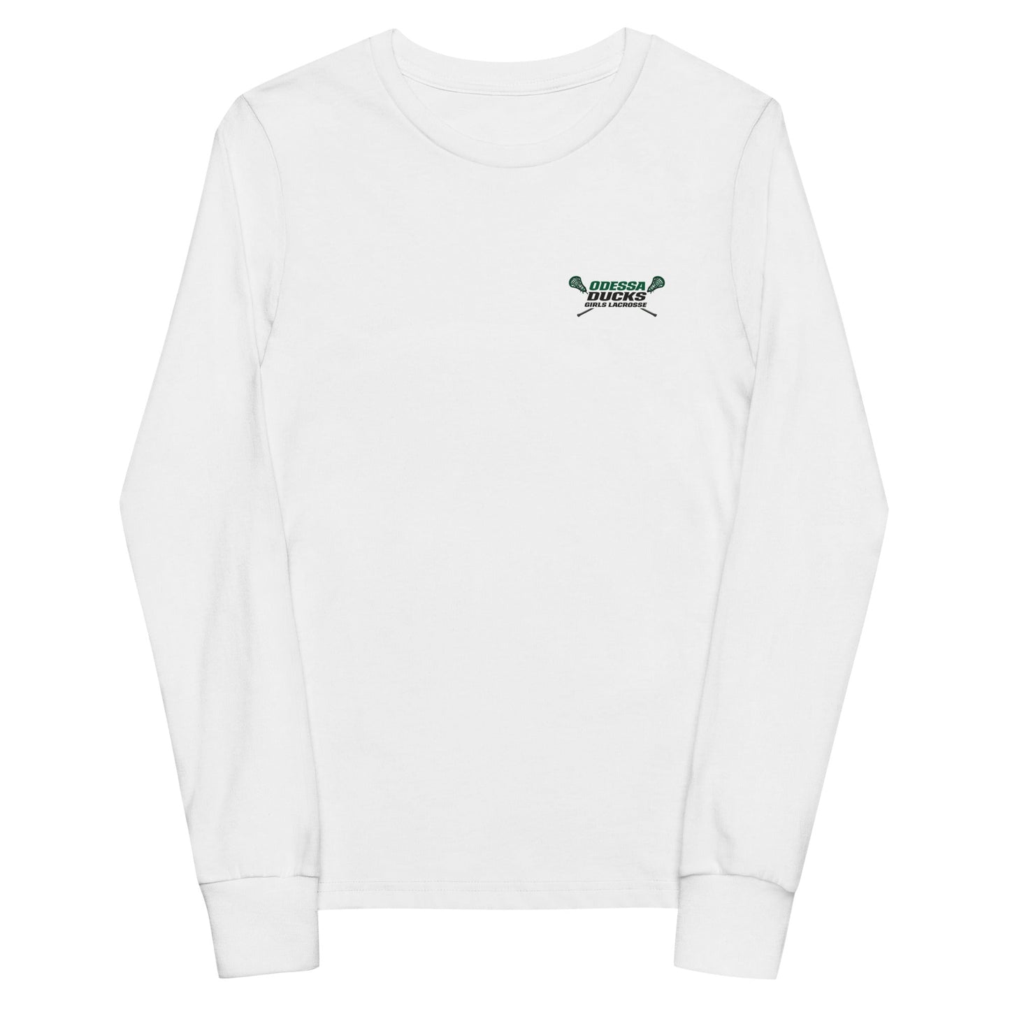 Performance | Youth Long Sleeve T-Shirt | Odessa Girls Lacrosse | Girls LAX Alt Logo