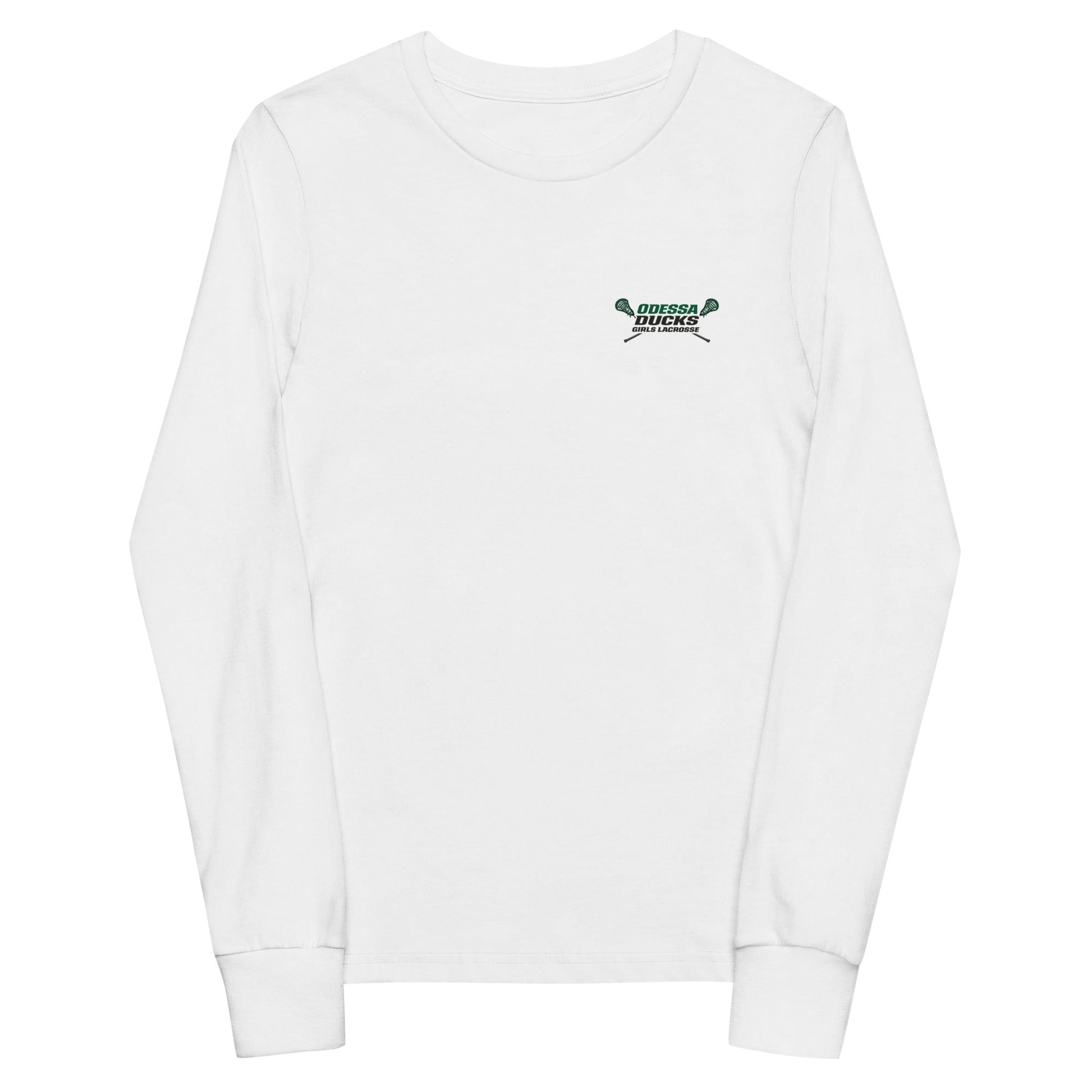 Performance | Youth Long Sleeve T-Shirt | Odessa Girls Lacrosse | Girls LAX Alt Logo