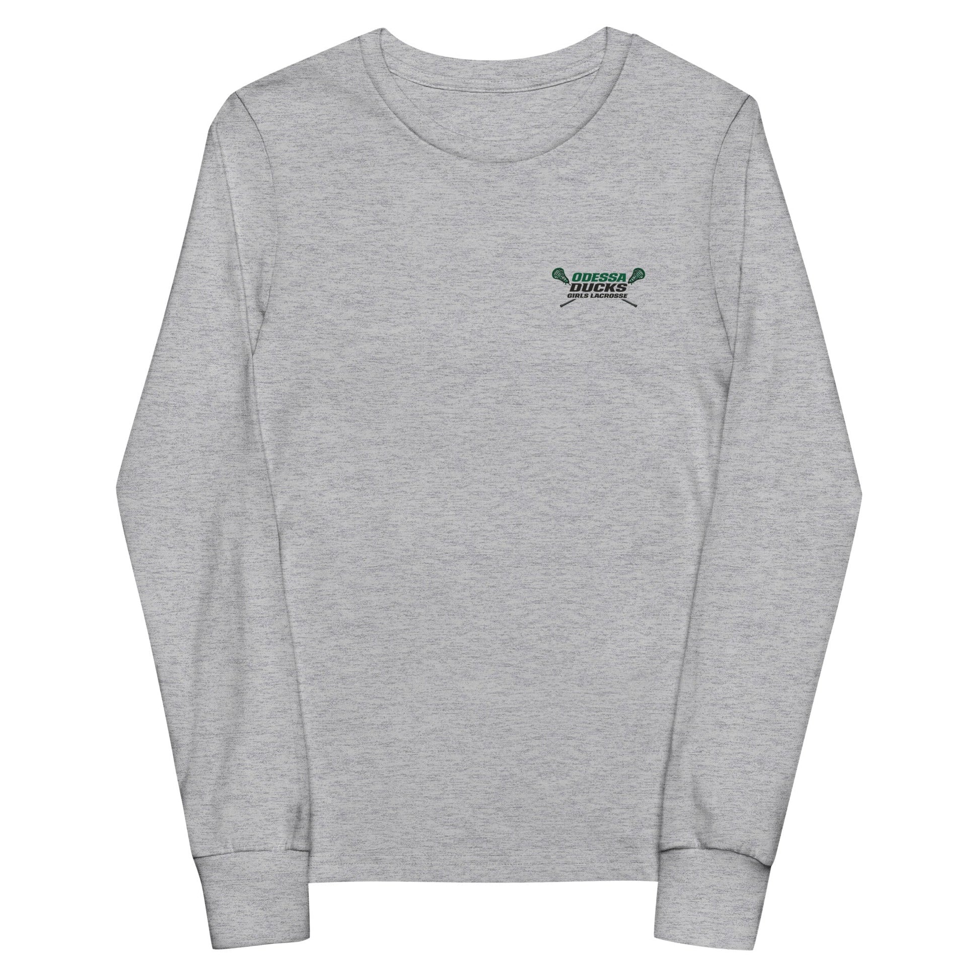 Performance | Youth Long Sleeve T-Shirt | Odessa Girls Lacrosse | Girls LAX Alt Logo