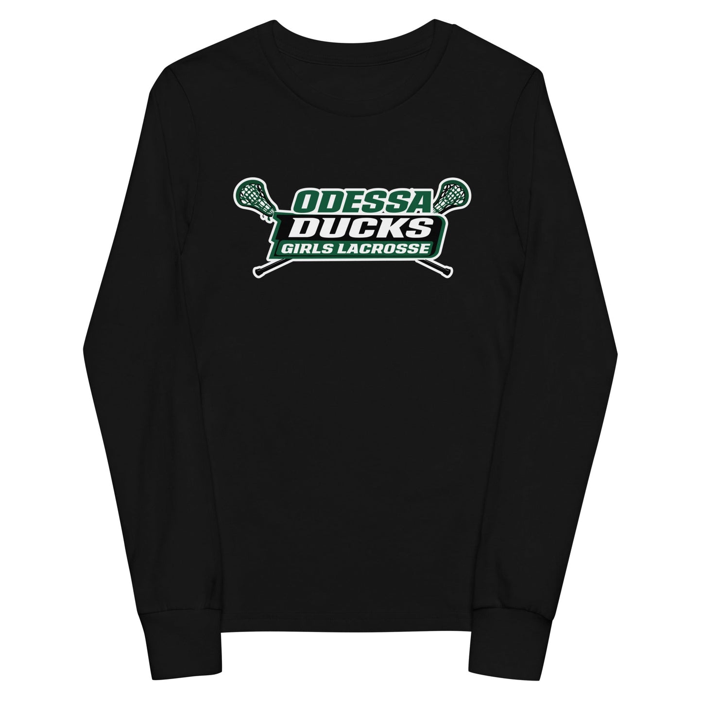 Performance | Youth Long Sleeve T-Shirt | Odessa Girls Lacrosse | Girls LAX Logo