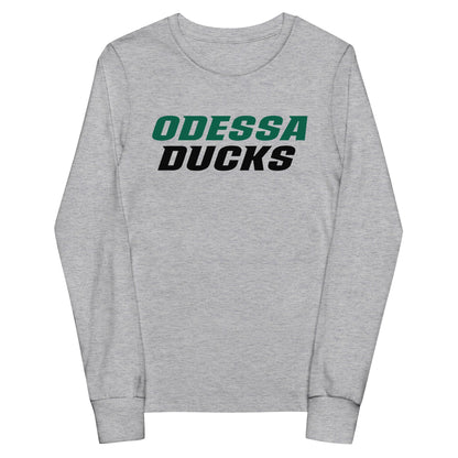 Performance | Youth Long Sleeve T-Shirt | Odessa Girls Lacrosse | Odessa Script Logo