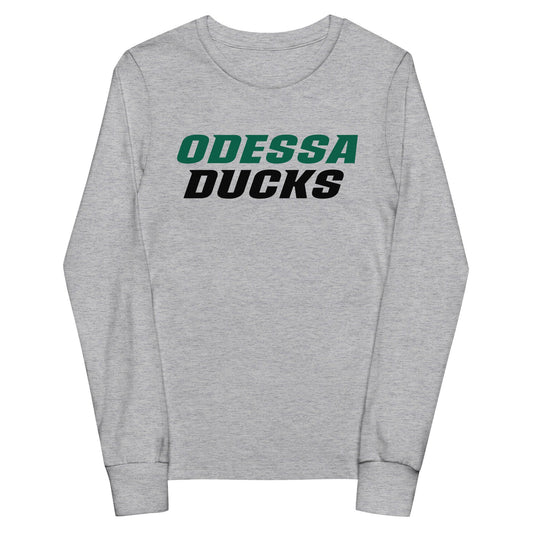 Performance | Youth Long Sleeve T-Shirt | Odessa Girls Lacrosse | Odessa Script Logo