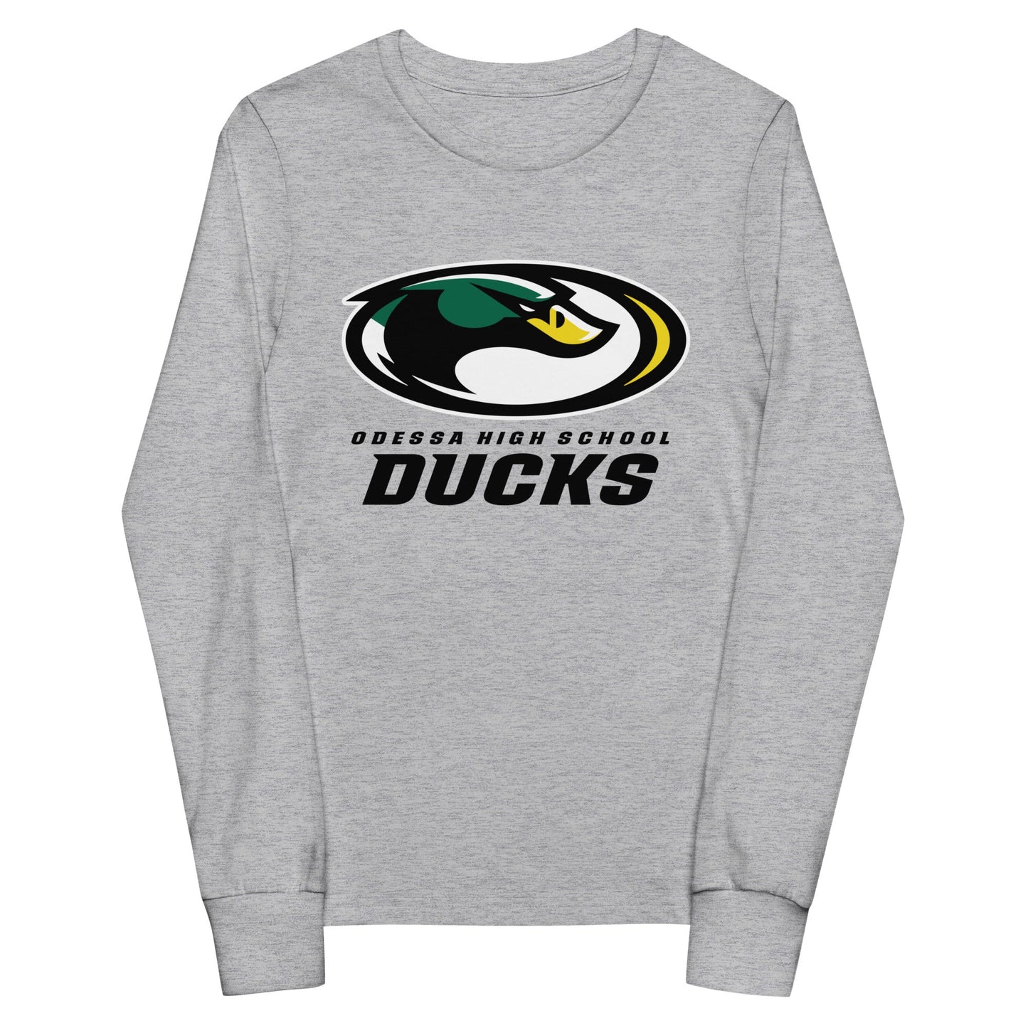 Performance | Youth Long Sleeve T-Shirt | Odessa Girls Lacrosse | ODH Ducks Logo