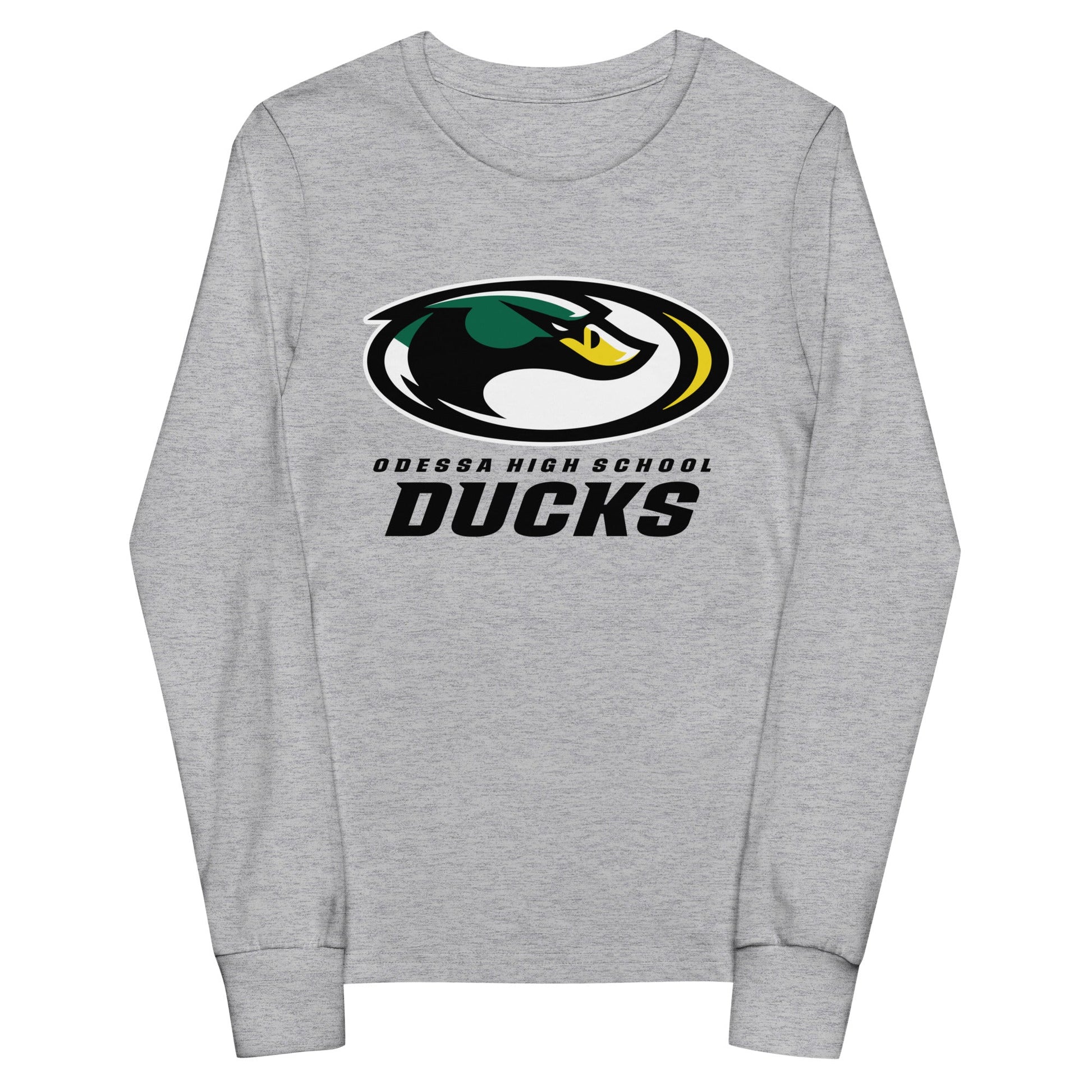 Performance | Youth Long Sleeve T-Shirt | Odessa Girls Lacrosse | ODH Ducks Logo