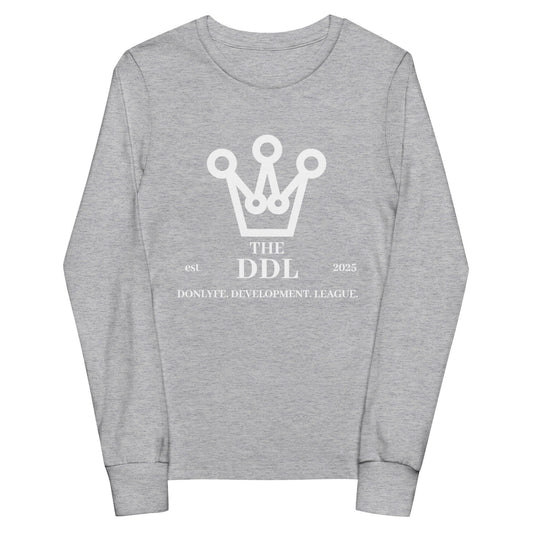 Performance | Youth Long Sleeve T-Shirt | Official DDL Merchandise | Crest Logo
