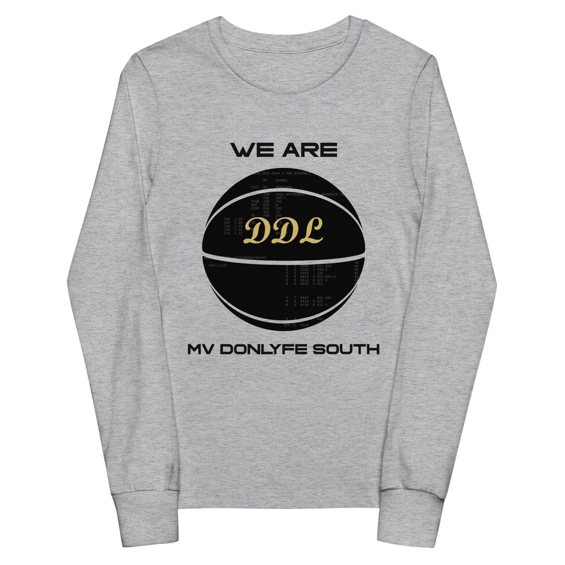Performance | Youth Long Sleeve T-Shirt | Official DDL Merchandise | Emblem Logo