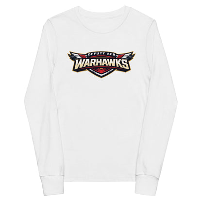 Performance | Youth Long Sleeve T-Shirt | Offutt AFB Warhawks | Mark Logo