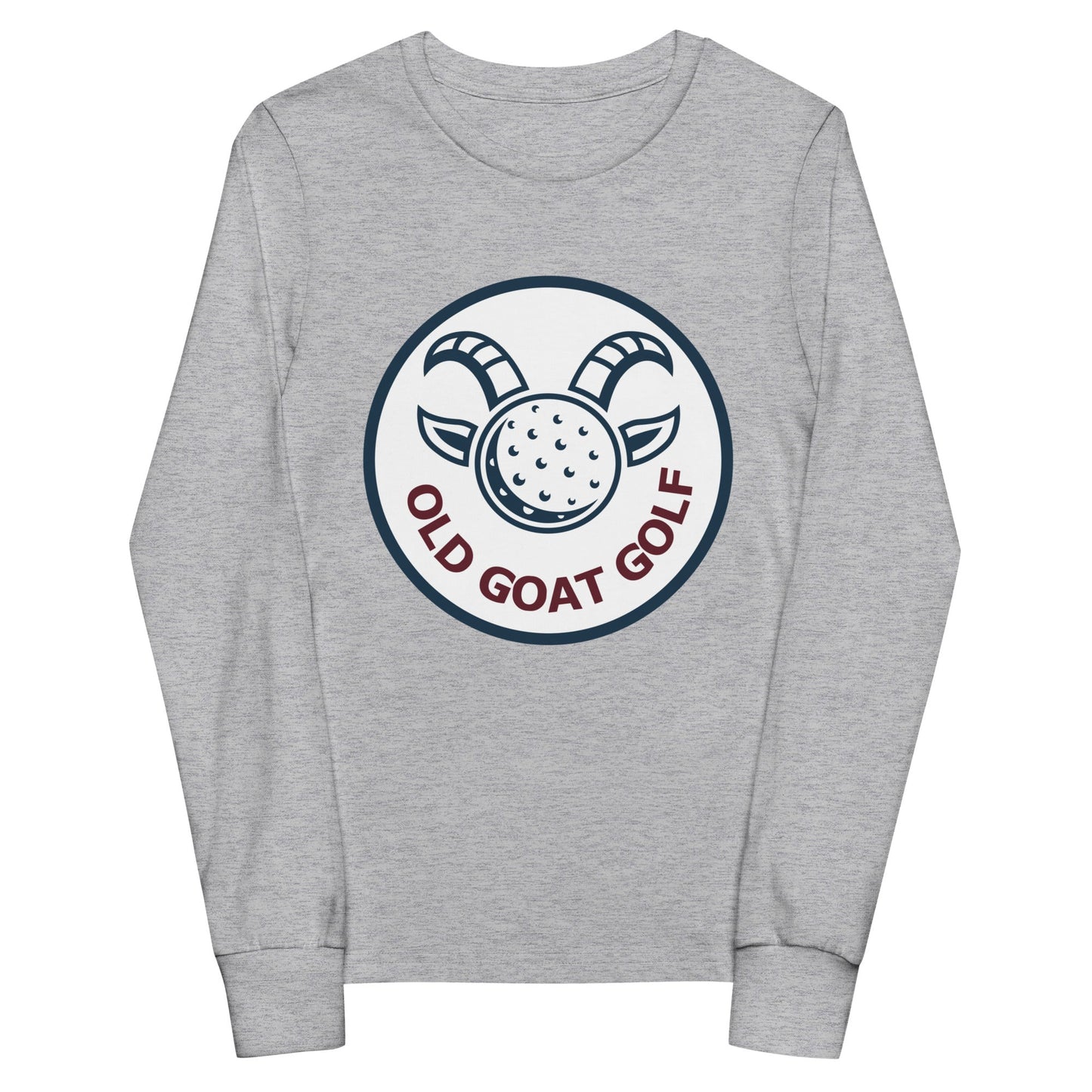 Performance | Youth Long Sleeve T-Shirt | Old Goat Golf | Badge Logo