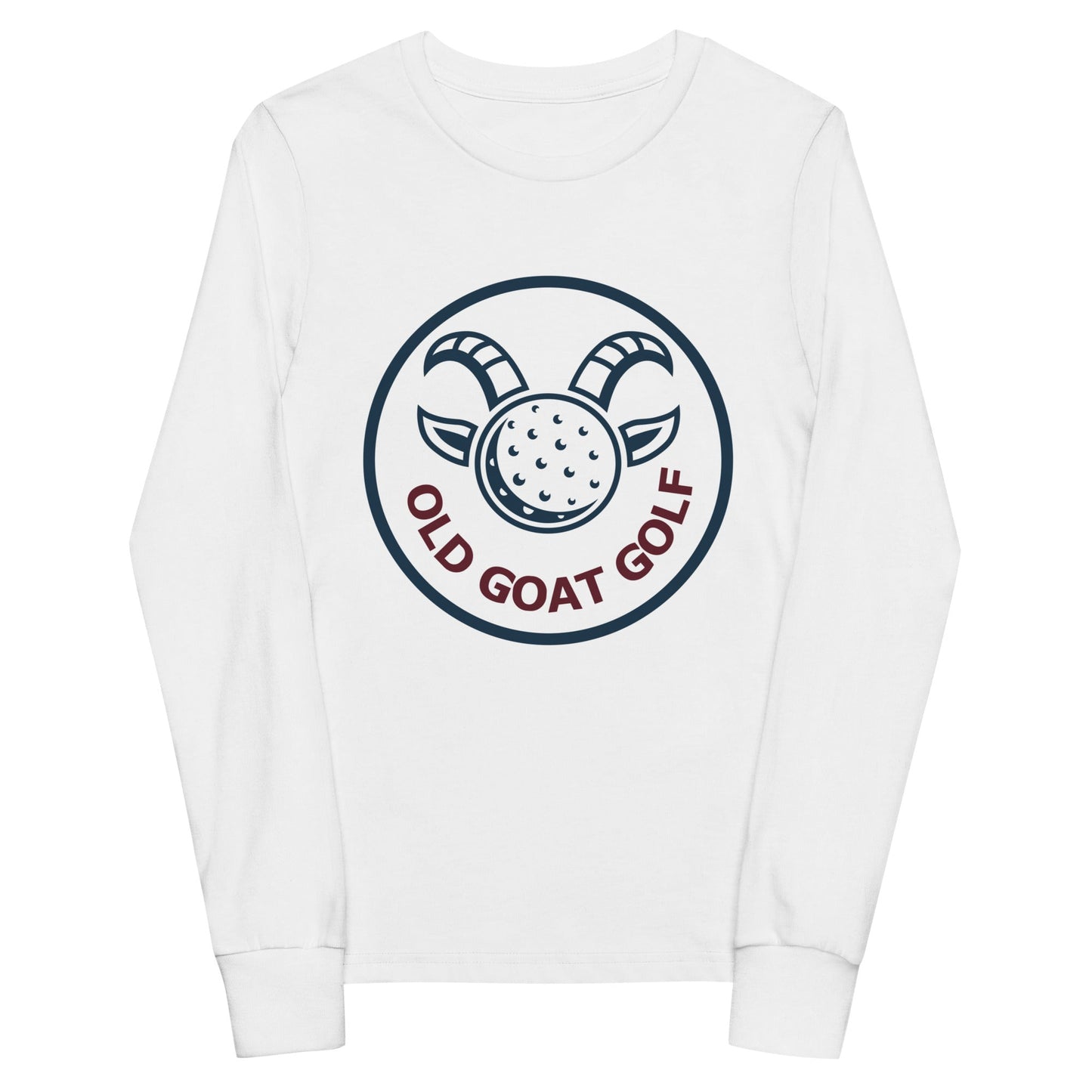 Performance | Youth Long Sleeve T-Shirt | Old Goat Golf | Badge Logo