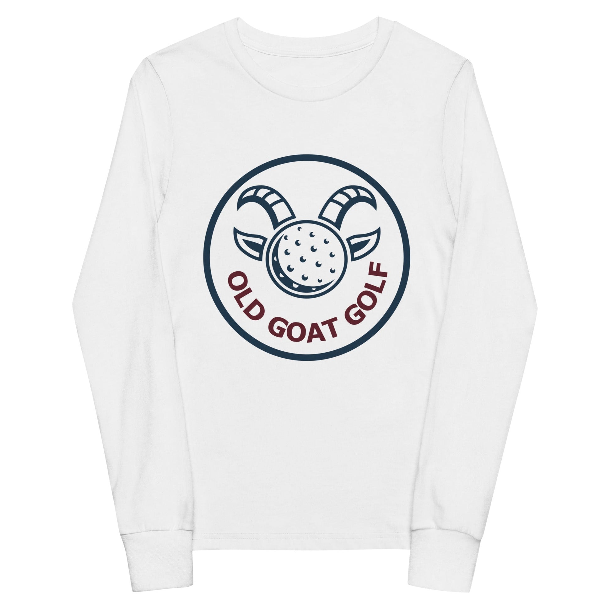 Performance | Youth Long Sleeve T-Shirt | Old Goat Golf | Badge Logo
