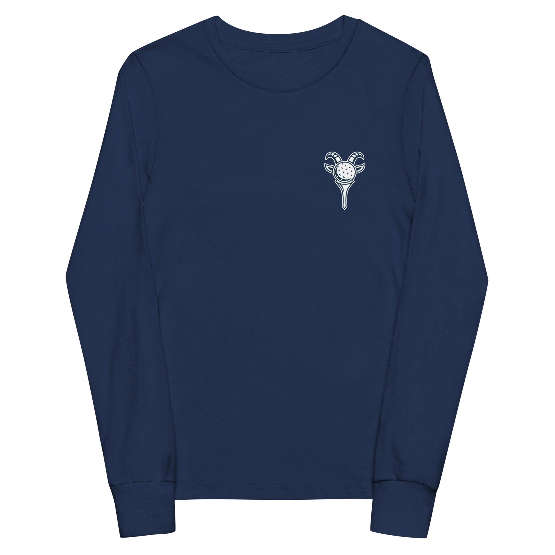 Performance | Youth Long Sleeve T-Shirt | Old Goat Golf | Mark Logo