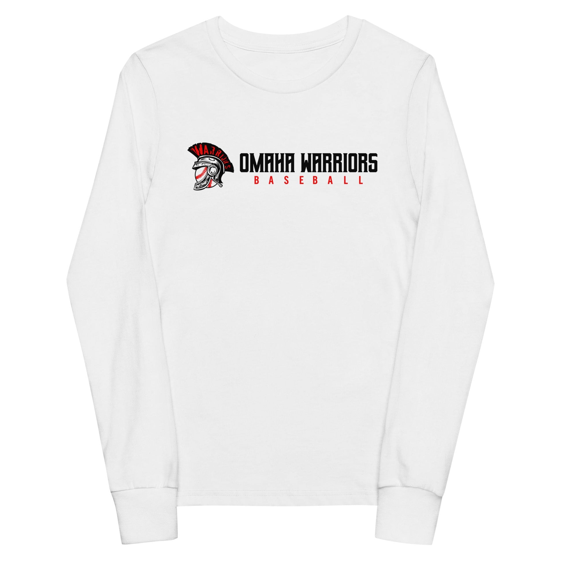 Performance | Youth Long Sleeve T-Shirt | Omaha Warriors | Script Logo