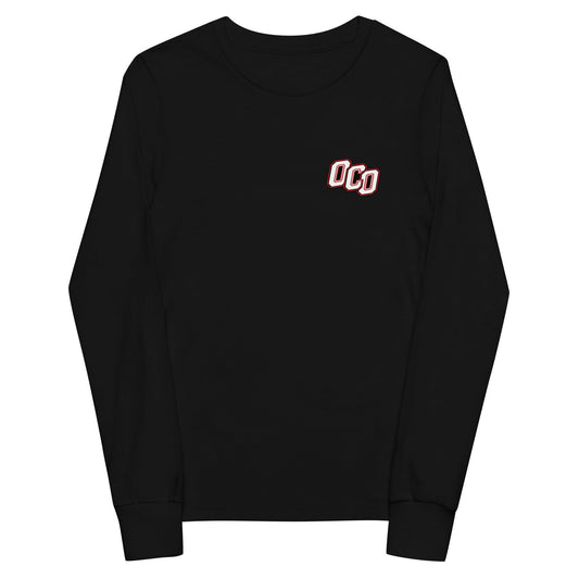 Performance | Youth Long Sleeve T-Shirt | Orange County Outlaws | OCO Lettermark Logo