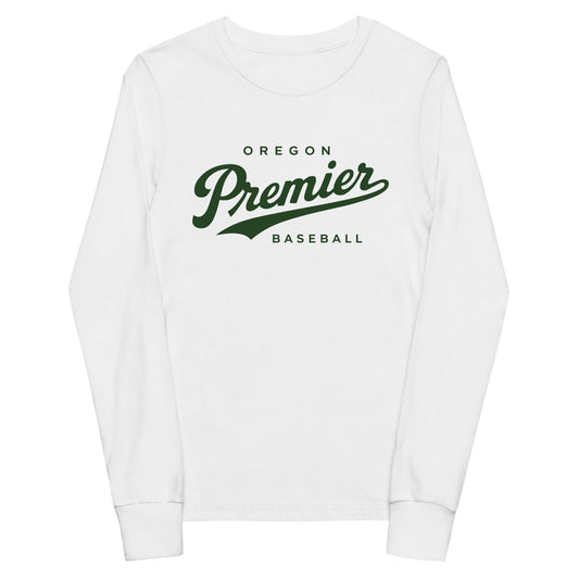 Performance | Youth Long Sleeve T-Shirt | Oregon Premier Baseball | Premier Logo
