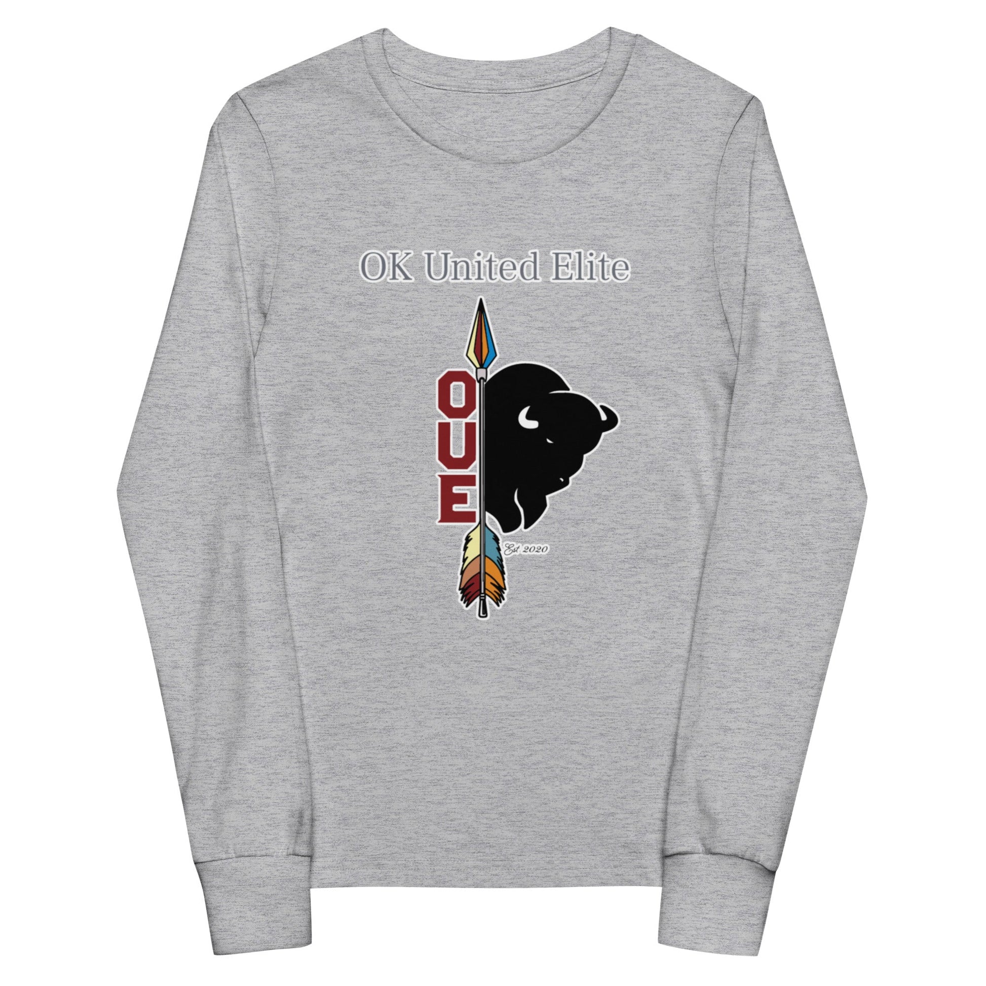 Performance | Youth Long Sleeve T-Shirt | OUE | Emblem Logo