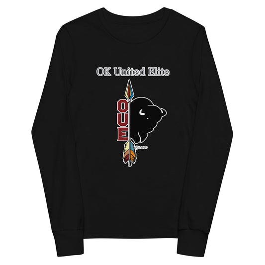 Performance | Youth Long Sleeve T-Shirt | OUE | Emblem Logo