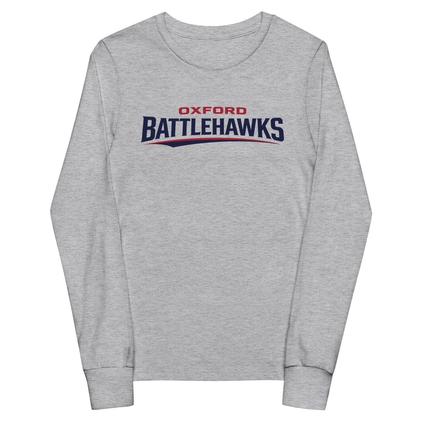 Performance | Youth Long Sleeve T-Shirt | Oxford Battlehawks 13U | Raptor Logo