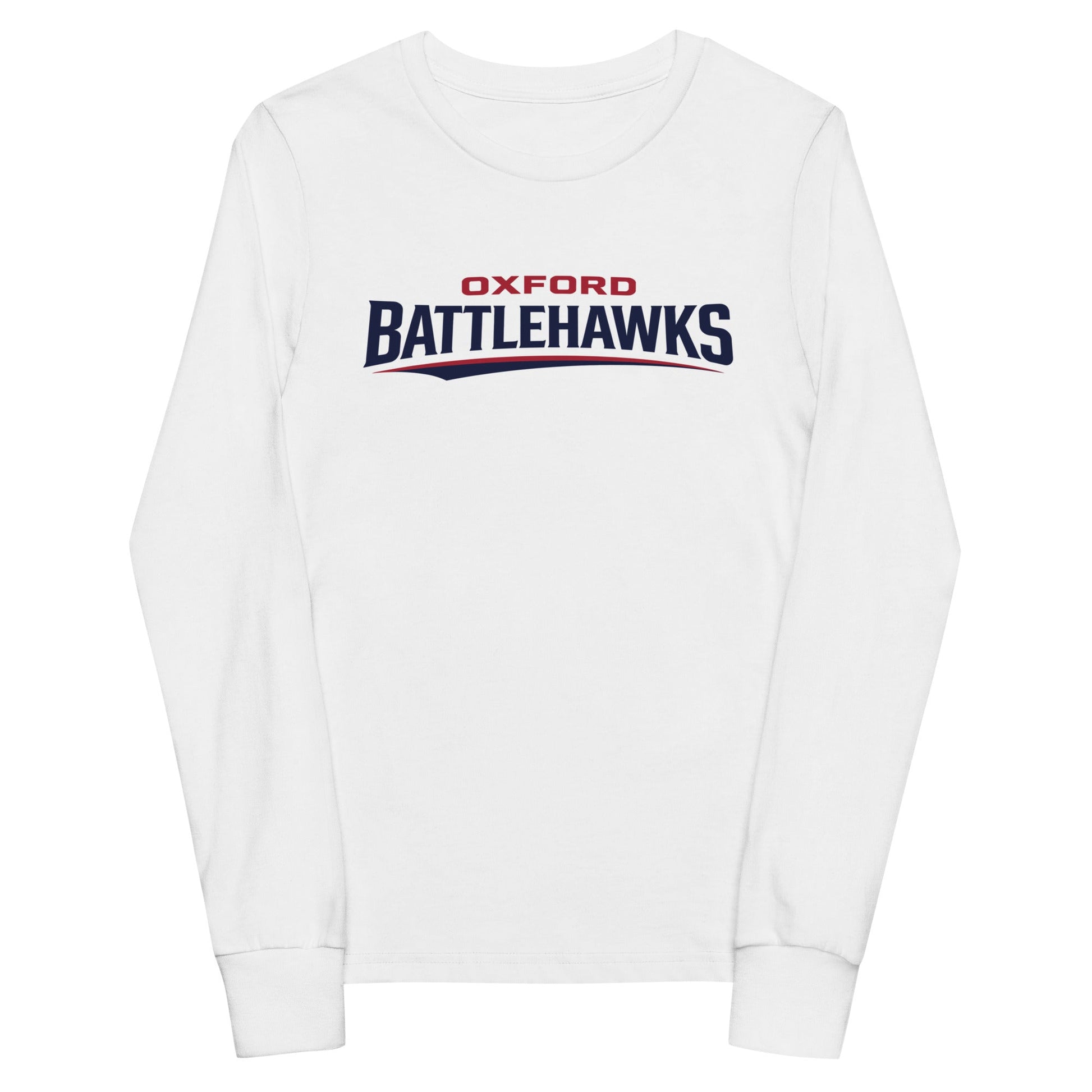 Performance | Youth Long Sleeve T-Shirt | Oxford Battlehawks 13U | Raptor Logo