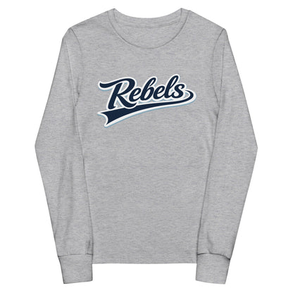 Performance | Youth Long Sleeve T-Shirt | Oxford Rebels 12U | Mark Logo