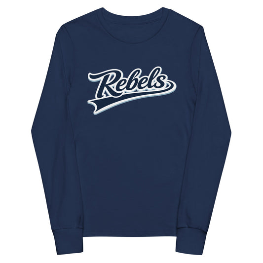 Performance | Youth Long Sleeve T-Shirt | Oxford Rebels 12U | Mark Logo