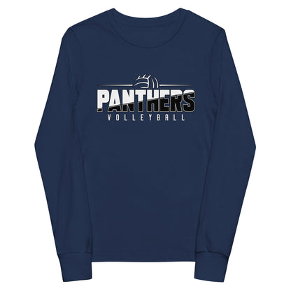 Performance | Youth Long Sleeve T-Shirt | Page County High School Volleyball | Valor Logo