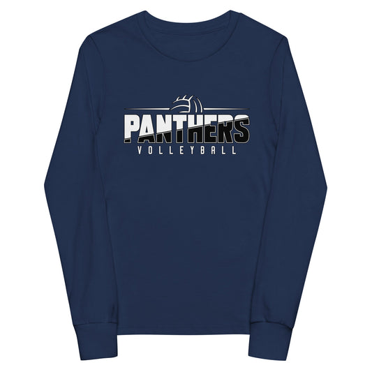 Performance | Youth Long Sleeve T-Shirt | Page County High School Volleyball | Valor Logo