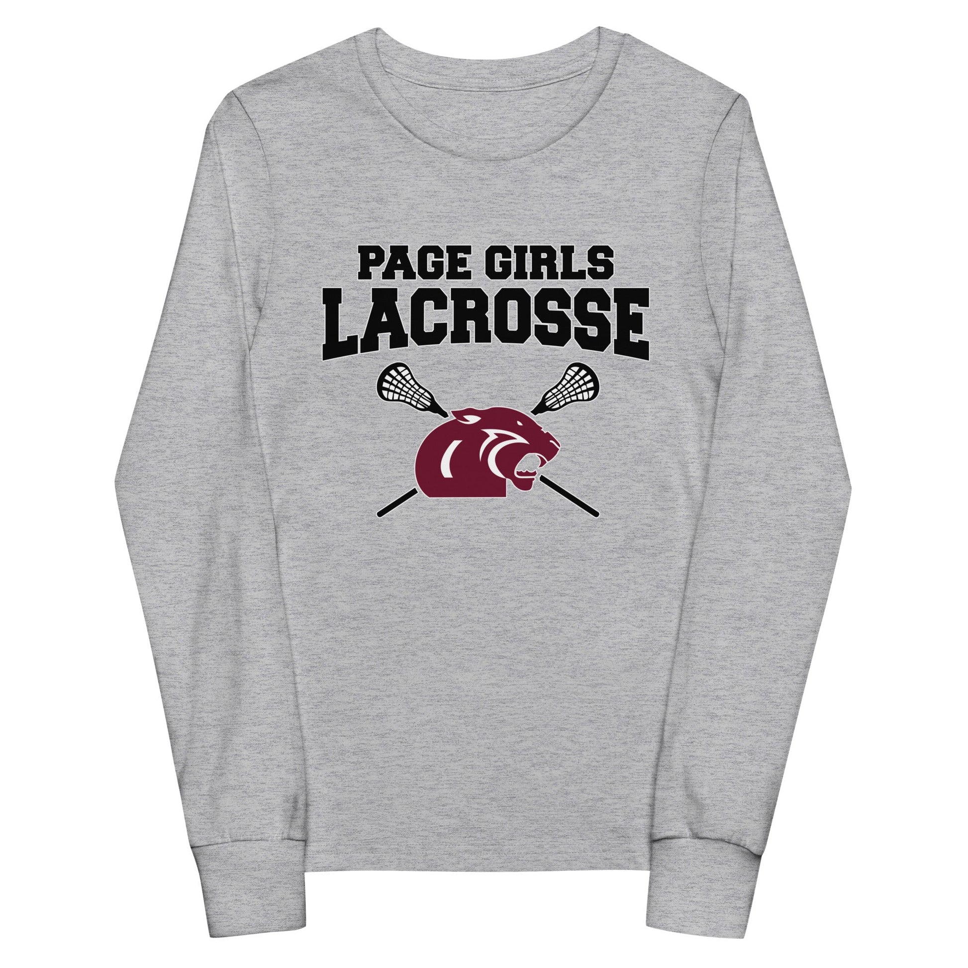 Performance | Youth Long Sleeve T-Shirt | Page Middle Girls Lacrosse