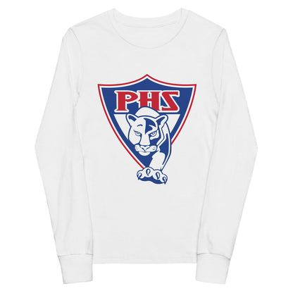 Performance | Youth Long Sleeve T-Shirt | Palmyra Softball | Shield Logo