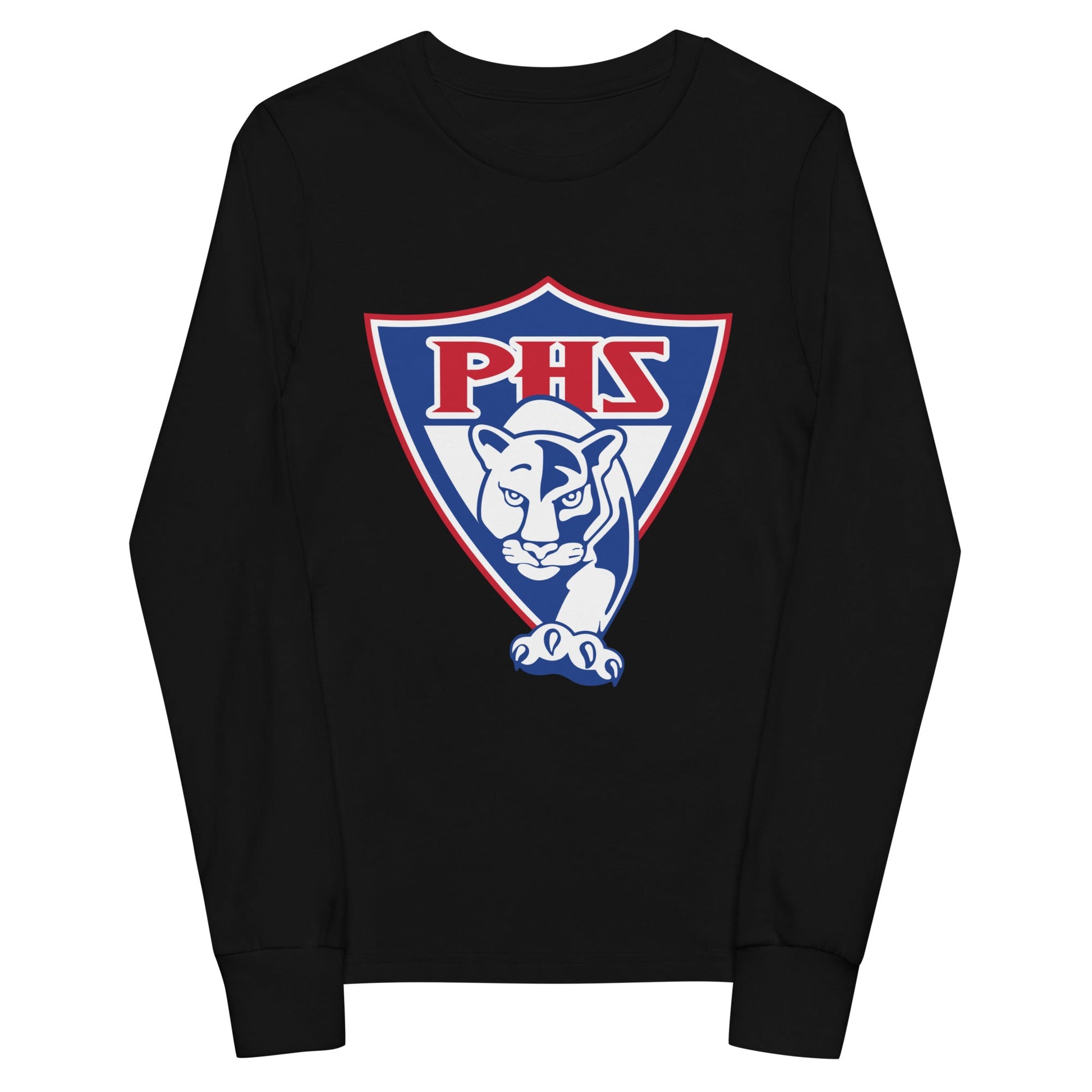 Performance | Youth Long Sleeve T-Shirt | Palmyra Softball | Shield Logo