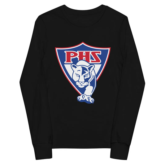 Performance | Youth Long Sleeve T-Shirt | Palmyra Softball | Shield Logo