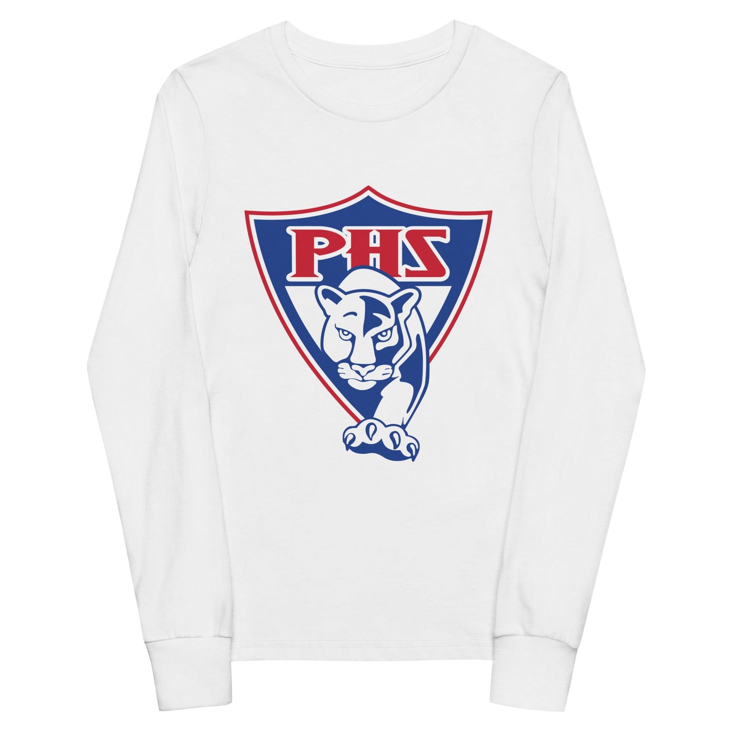Performance | Youth Long Sleeve T-Shirt | Palmyra Softball | Shield Logo